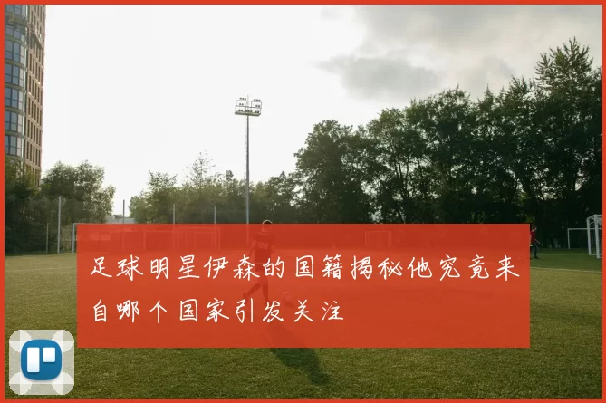 足球明星伊森的国籍揭秘他究竟来自哪个国家引发关注