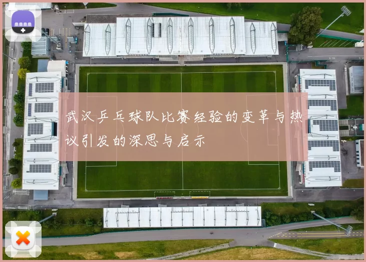 武汉乒乓球队比赛经验的变革与热议引发的深思与启示